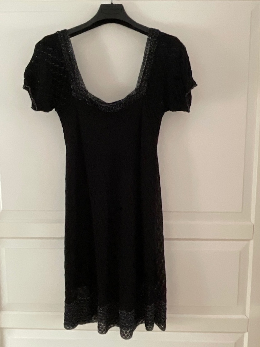 Missoni black and silver dress